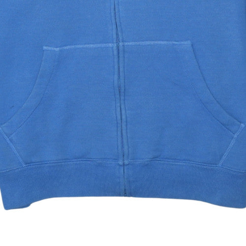 Adidas Men’s Blue XL Full Zip Track Jacket Cotton Blend
