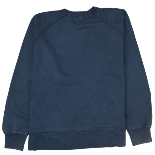 GAP Men's Blue Logo Pullover Sweatshirt Size M Crew Neck
