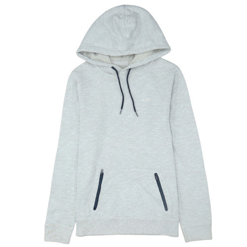 Hollister Mens Grey Pullover Hoodie Small Regular Fit