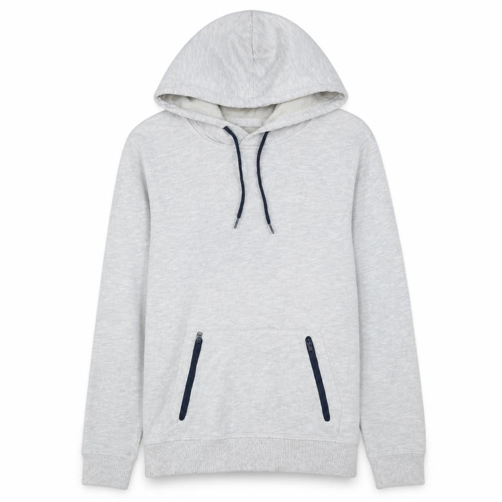 Hollister Mens Grey Pullover Hoodie Small Regular Fit