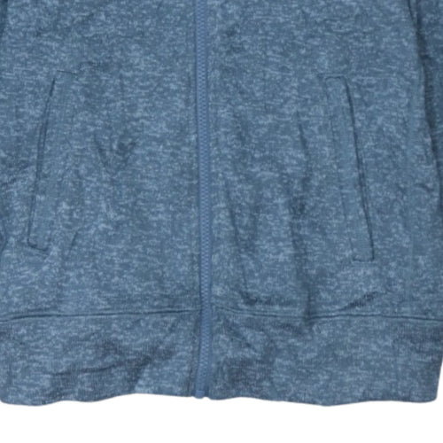 Columbia Womens Blue Full Zip Fleece Jacket Size M Outdoor Casual