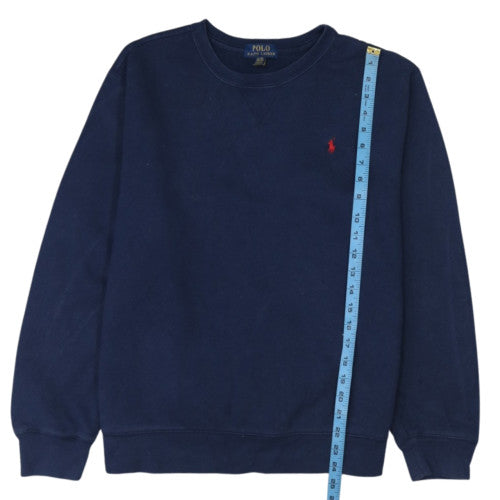 Ralph Lauren Boys Blue Crew Neck Pullover Sweatshirt 18-20 Years