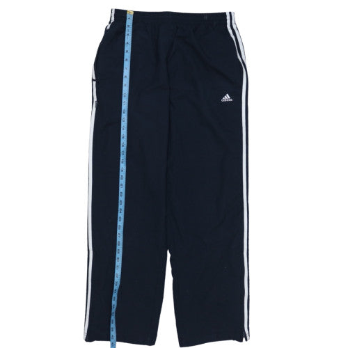 Adidas Men's Black XL Track Pants Straight Leg Sports Trousers