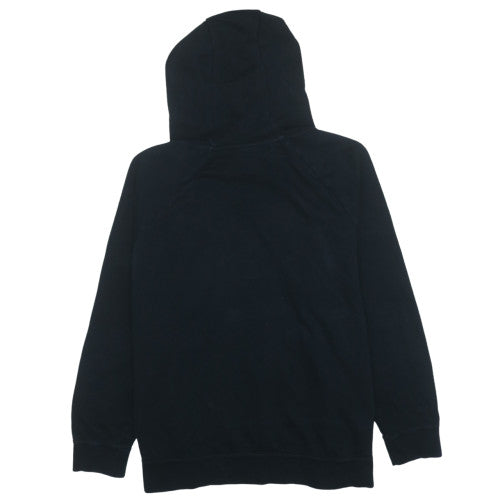 Nike Womens Black 1X Pullover Hoodie Sweatshirt with Logo