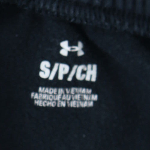 Under Armour Men's Black Jogger Trousers S Fleece Pants