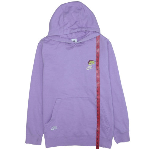 Nike Womens Purple XL Pullover Hoodie Sweatshirt with Logo