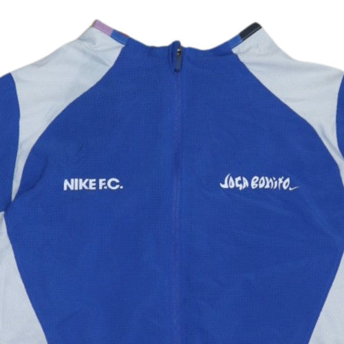 Nike FC Joga Bonito Blue Track Jacket Men's S Full Zip Dri-Fit