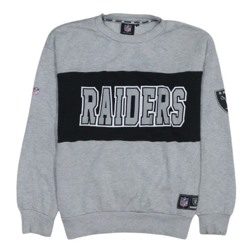 Primark Men’s Grey Raiders NFL Pullover Sweatshirt Size S