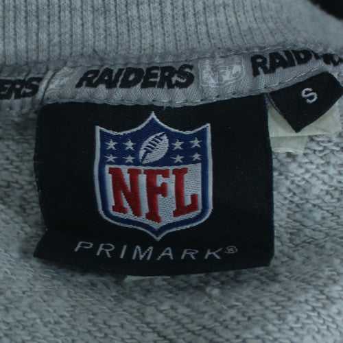 Primark Men’s Grey Raiders NFL Pullover Sweatshirt Size S