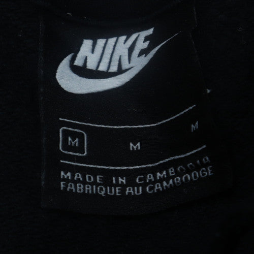 Nike Womens Black Pullover Hoodie Medium Logo Sportswear