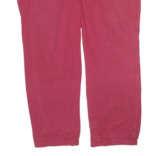 Champion Women's Pink Fleece Sweatpants S Elastic Waist Casual