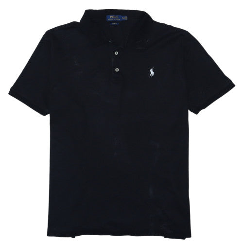 Ralph Lauren Men's Black Classic Fit Cotton Polo Shirt XL