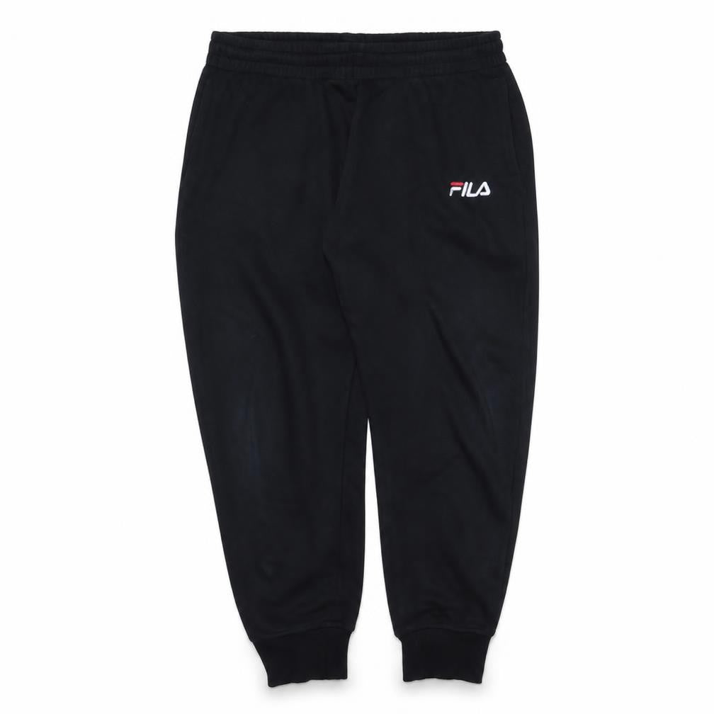 Fila Mens Black XL Jogger Sweatpants Cotton Blend Casual
