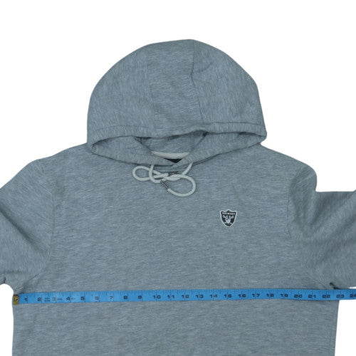 NFL Team Apparel Men Grey Pullover Hoodie L Sports Fleece