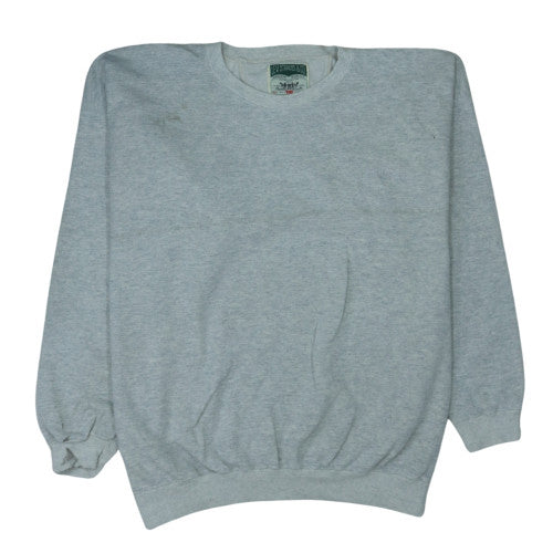Russell Athletic Mens Grey XL Pullover Sweatshirt Fleece Crew Neck