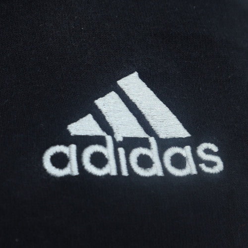 adidas Men's Black Full Zip Hoodie L Fleece Sportswear