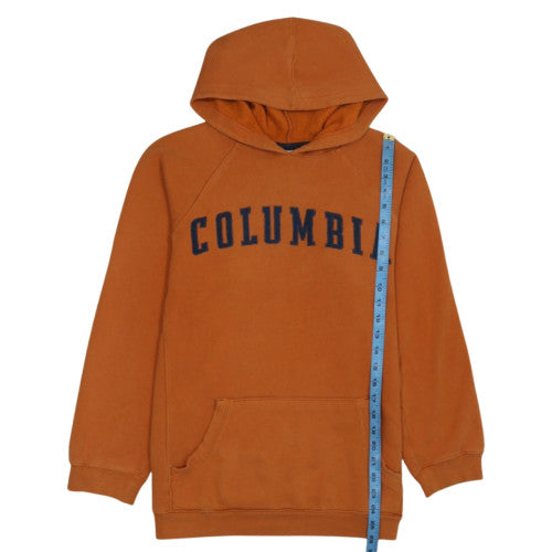 Columbia Boys Orange XL Pullover Fleece Hoodie with Logo and Pockets