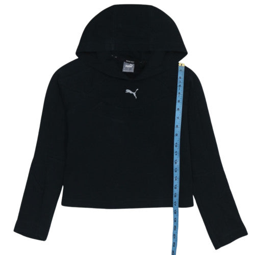 PUMA Women's Black Small Pullover Hoodie Sweatshirt
