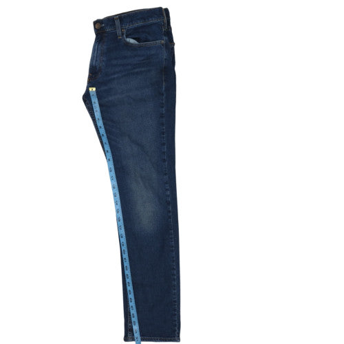 Hollister Men's Blue Skinny Fit Jeans 34x32 Denim Stretch