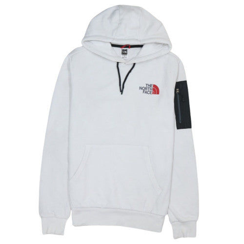 The North Face Men's White Pullover Hoodie M Outdoor Fleece