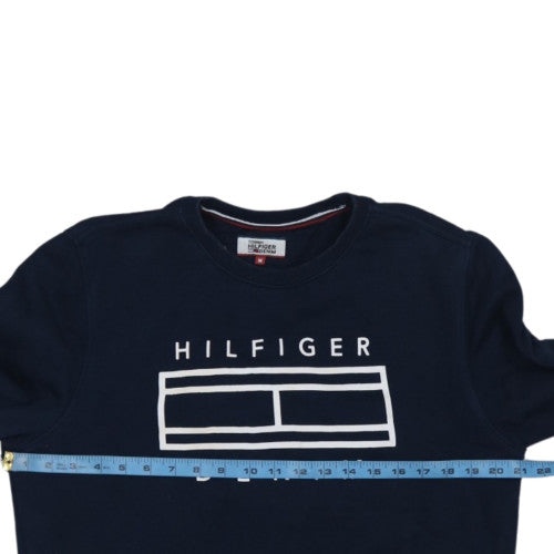 Tommy Hilfiger Denim Men's Navy Blue Crew Neck Sweatshirt M
