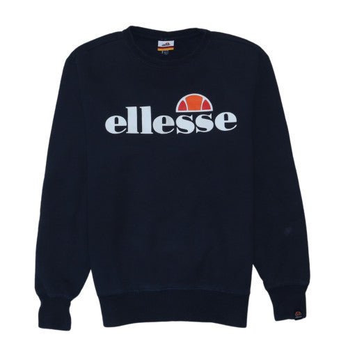 Ellesse Men's Blue Logo Pullover Sweatshirt Size M