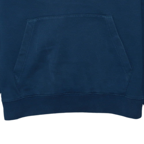 Nike Women's Blue Pullover Hoodie Medium Cotton Blend Casual