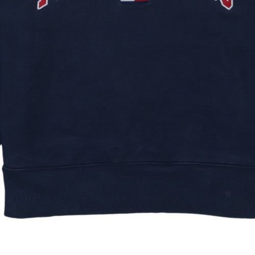Tommy Jeans Womens Navy Blue Crew Neck Pullover Sweatshirt L