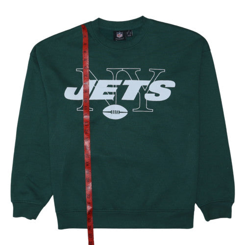Primark NFL NY Jets Green Sweatshirt XS Women's Casual Crew Neck