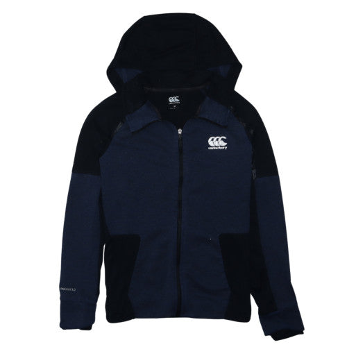 Canterbury Mens Navy Full Zip Hoodie M Hooded Sweatshirt