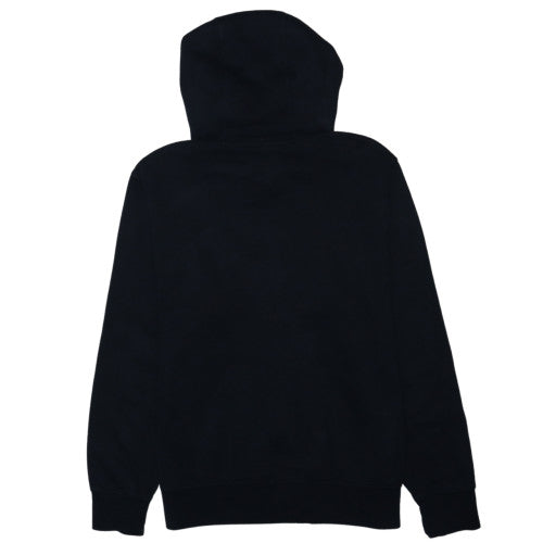 Nike Womens Black Full Zip Hoodie Size M Cotton Blend Casual
