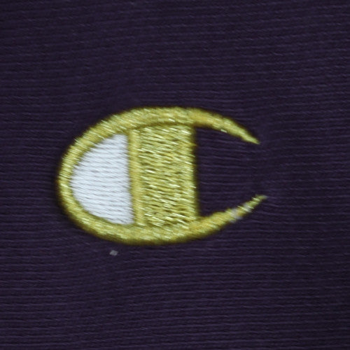 Champion Womens Navy Reverse Weave Pullover Hoodie Size M Cotton Blend
