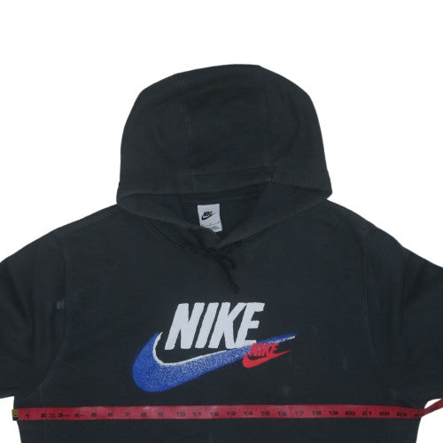 Nike Men's Black Pullover Hoodie M Regular Fit Sportswear