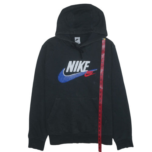 Nike Men's Black Pullover Hoodie M Regular Fit Sportswear