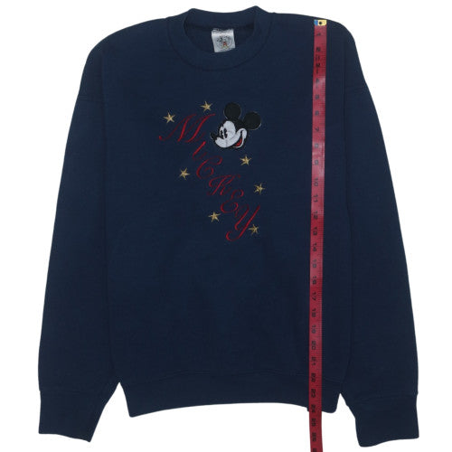Mickey & Co Women’s Navy Crew Neck Pullover Sweatshirt L