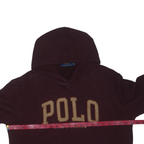 Polo Ralph Lauren Men’s Brown Pullover Hoodie M Classic Fleece