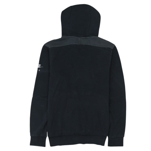 Nike Air Men's Black Pullover Hoodie Small Logo Fleece Sweatshirt