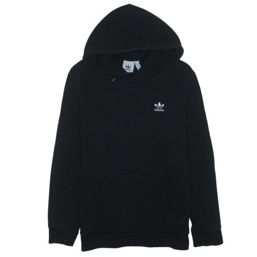 Adidas Womens Black Medium Pullover Hoodie with Logo