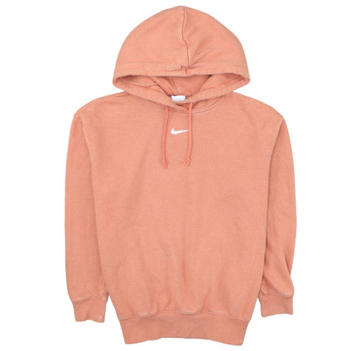 Nike Men's Orange XS Pullover Hoodie Fleece Sweatshirt