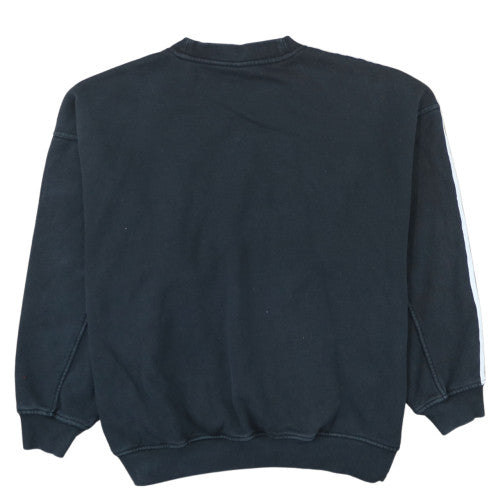 Adidas Women Black Size 12 Crew Neck Pullover Sweatshirt