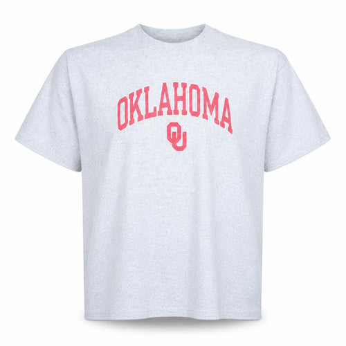 Russell Men’s Grey Oklahoma University 2XL Crew Neck T-Shirt