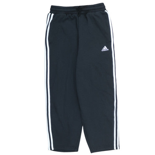 Adidas Womens Black S Jogger Sweatpants Elastic Waist Pockets Sportswear