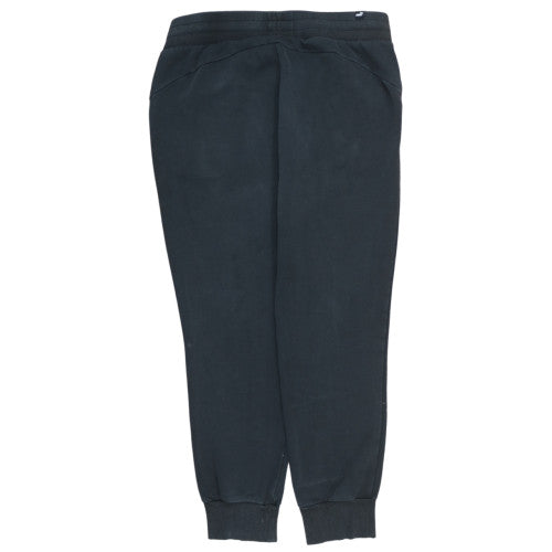 Puma Women's Black Cotton Jogger Trousers Size L