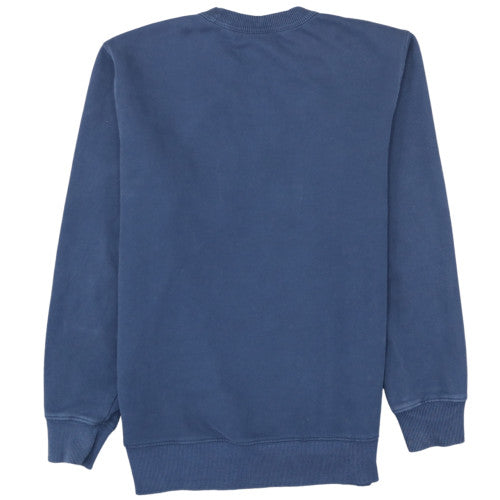 Dickies Men's Blue Small Pullover Sweatshirt Crew Neck Logo