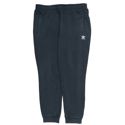 Adidas Men's Black XL Jogger Sweatpants Tapered Fit Casual Fleece