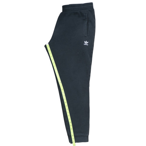 Adidas Men's Black XL Jogger Sweatpants Tapered Fit Casual Fleece