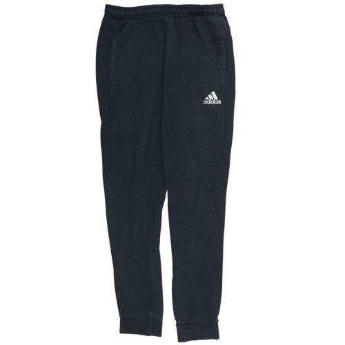 Adidas Men's Black Jogger Sweatpants M Regular Fit Fleece