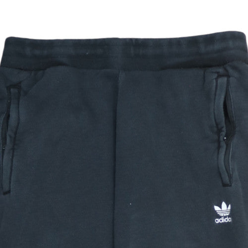 Adidas Men Black Jogger Sweatpants L Cotton Blend Casual