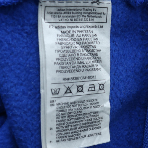 Adidas Men's Blue Crew Neck Pullover Sweatshirt Size L