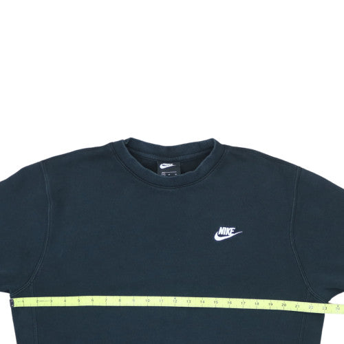 Nike Men's Blue Pullover Sweatshirt M Crew Neck Fleece